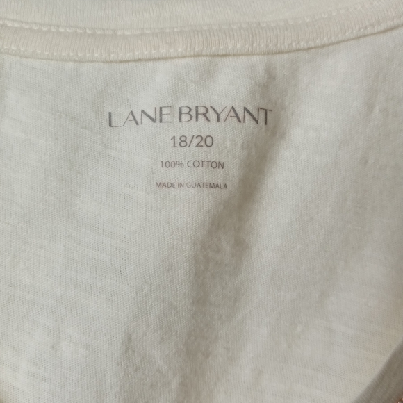 Lane Bryant rosegold and cream top NWT - Picture 3 of 3